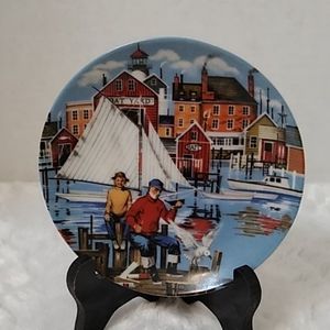 Vtg Avon American Portraits "The East" plate 1985